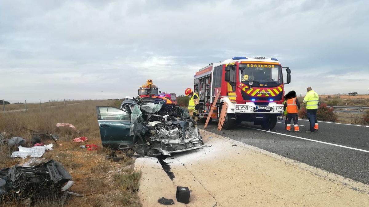 Trasladados al Hospital de Albacete tras este terrible accidente de tráfico