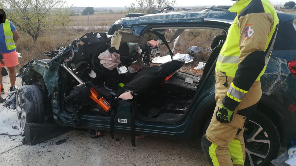 Trasladados al Hospital de Albacete tras este terrible accidente de tráfico