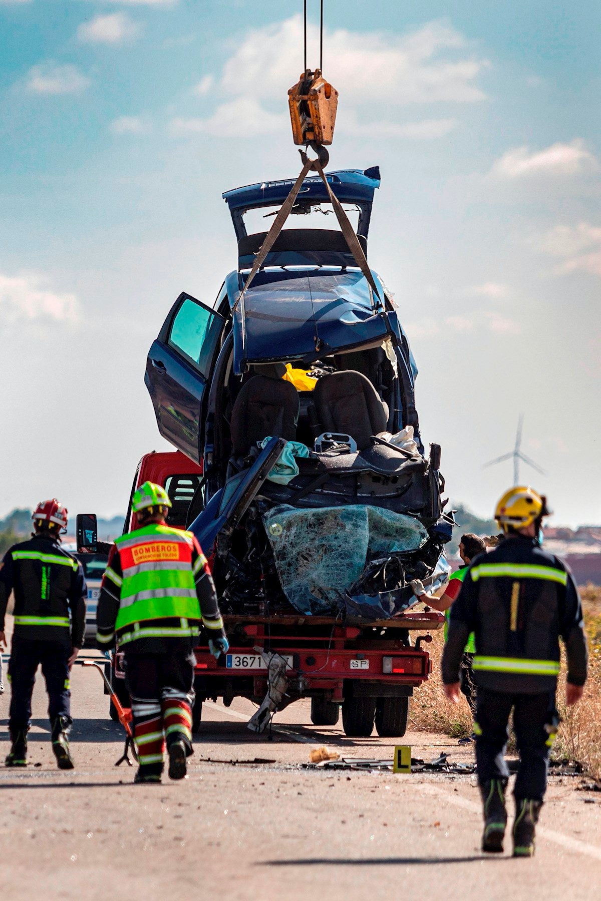 Tres fallecidos y cuatro heridos graves en una colisión en Castilla-La Mancha