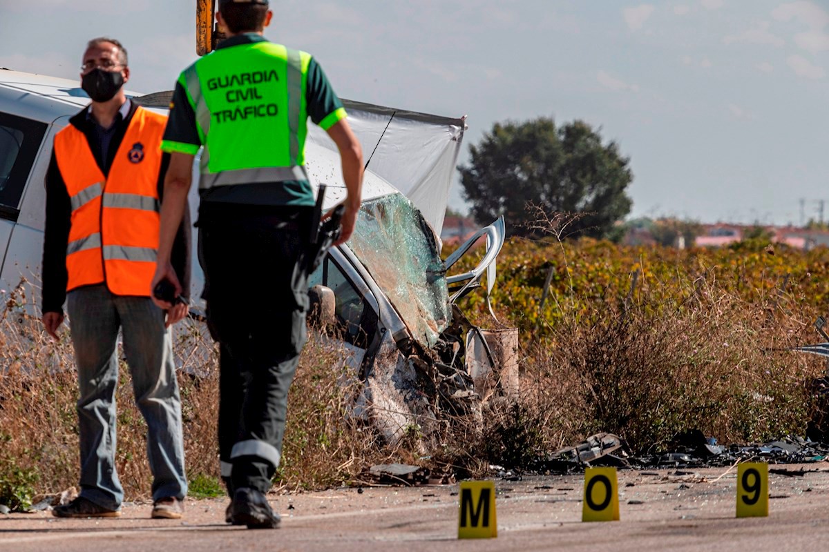 Tres fallecidos y cuatro heridos graves en una colisión en Castilla-La Mancha
