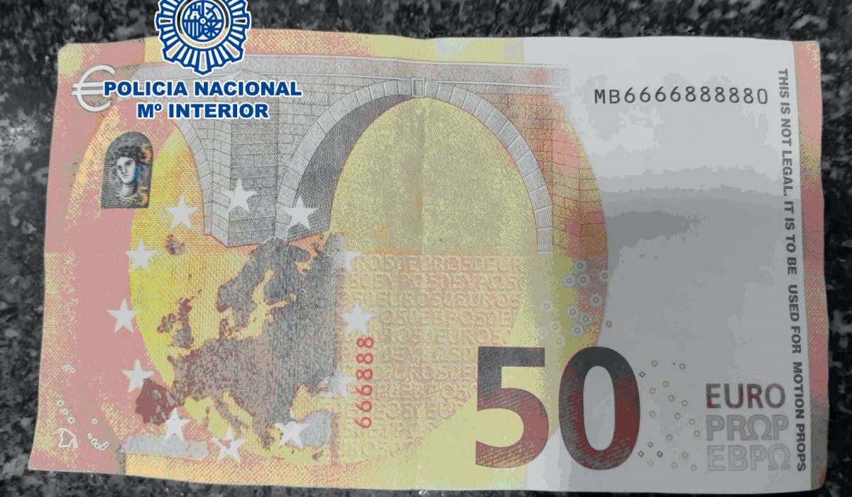 billete falso