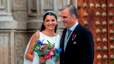 Se casa en Toledo el secretario general de Vox, Javier Ortega Smith