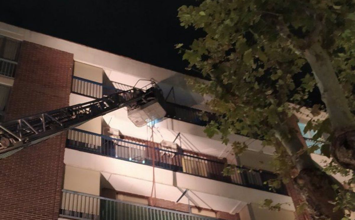 Bomberos de Albacete intervienen en Blasco Ibáñez