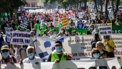 manifestación pensiones