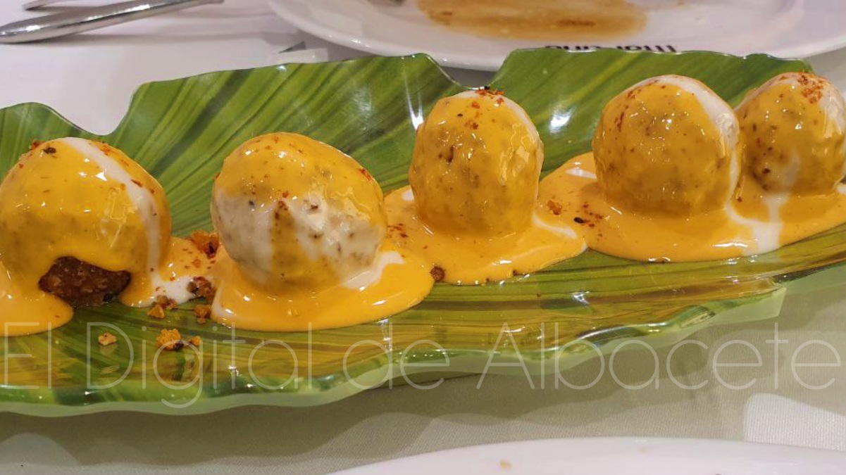 Patatas bravas del Restaurante Martina en Albacete