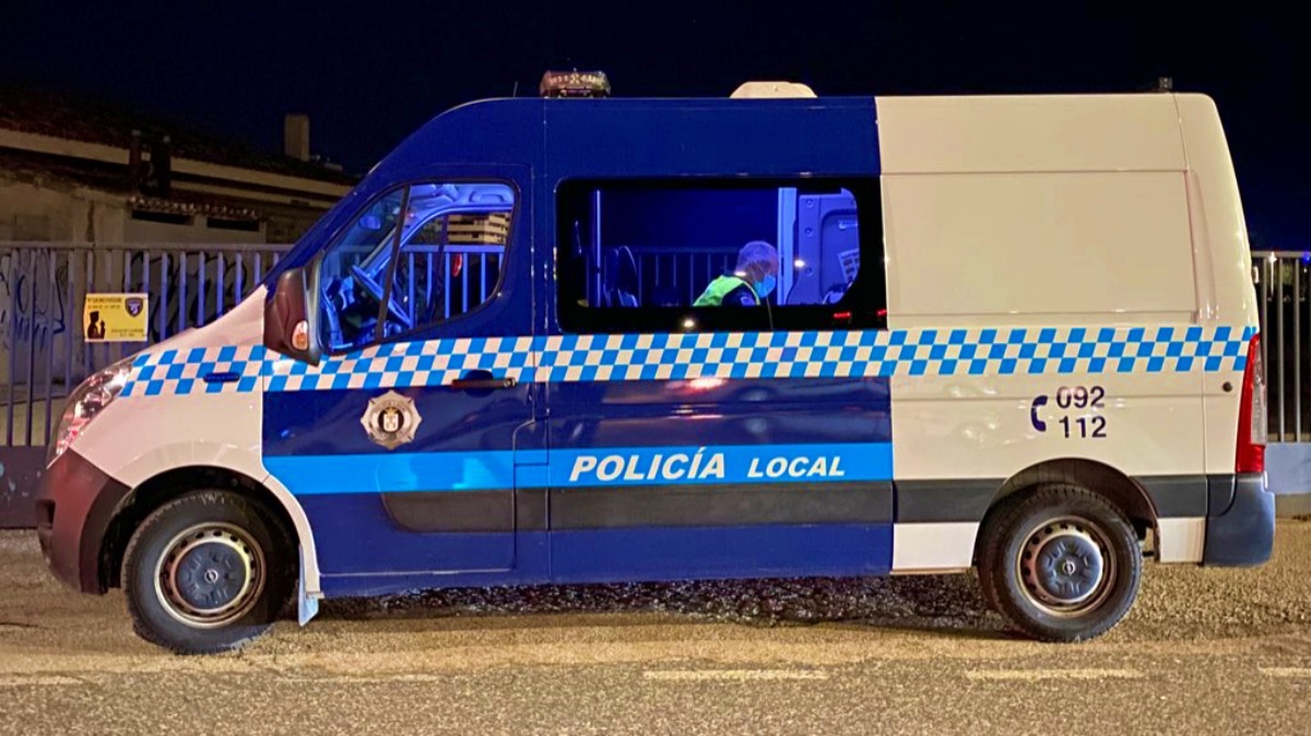 Una furgoneta de la Policía Local de Albacete