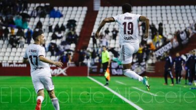 Jeisson Martínez celebra su gol