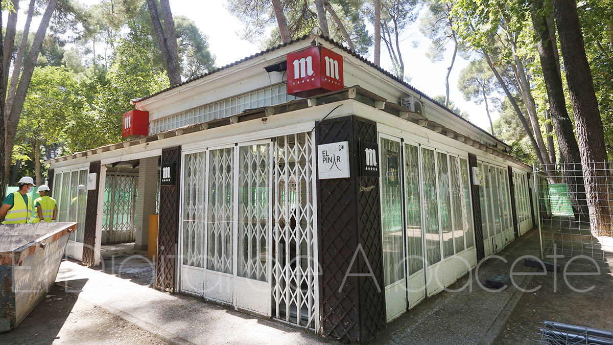 El antiguo refrescante del Parque Abelardo Sánchez de Albacete fue demolido / Imagen de archivo