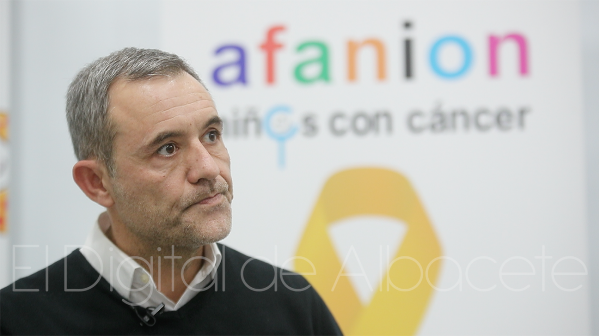 Presidente de AFANION, Juan García