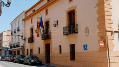 Fachada del Ayuntamiento de Caudete