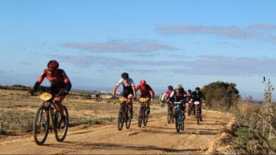 Ciclistas BTT Circuito de la Diputación provincial de Albacete