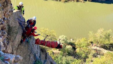 Los bomberos de Albacete mejoran su formación en rescates de altura