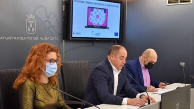 Un momento de la rueda de prensa