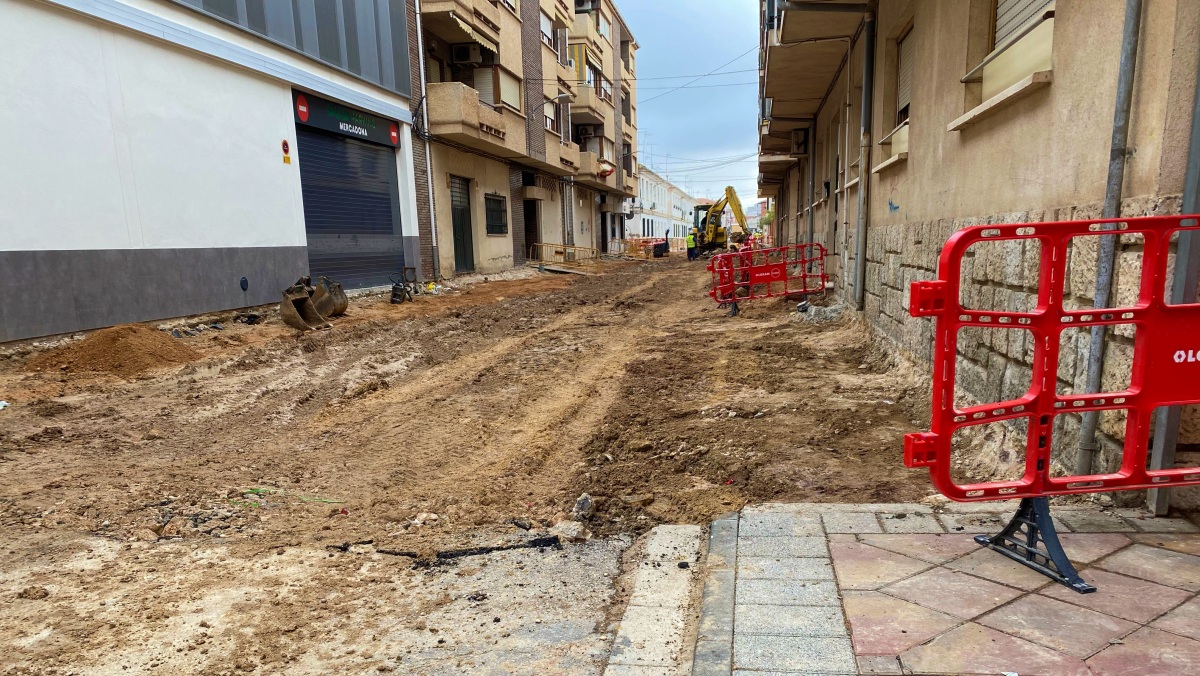 Calle Belchite de La Roda