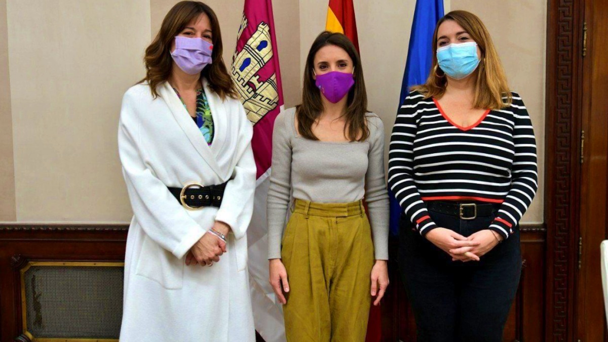 Irene Montero y Blanca Fernández