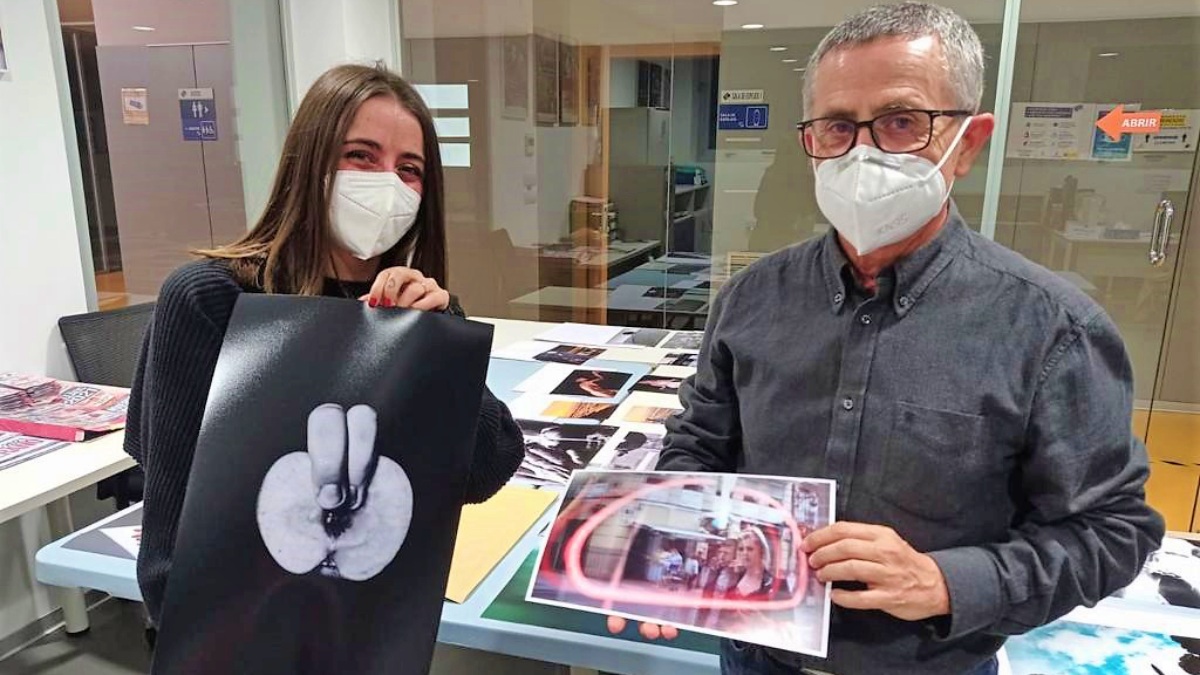 Andrea González y Francisco Cebrián, miembros del jurado de Fotografía