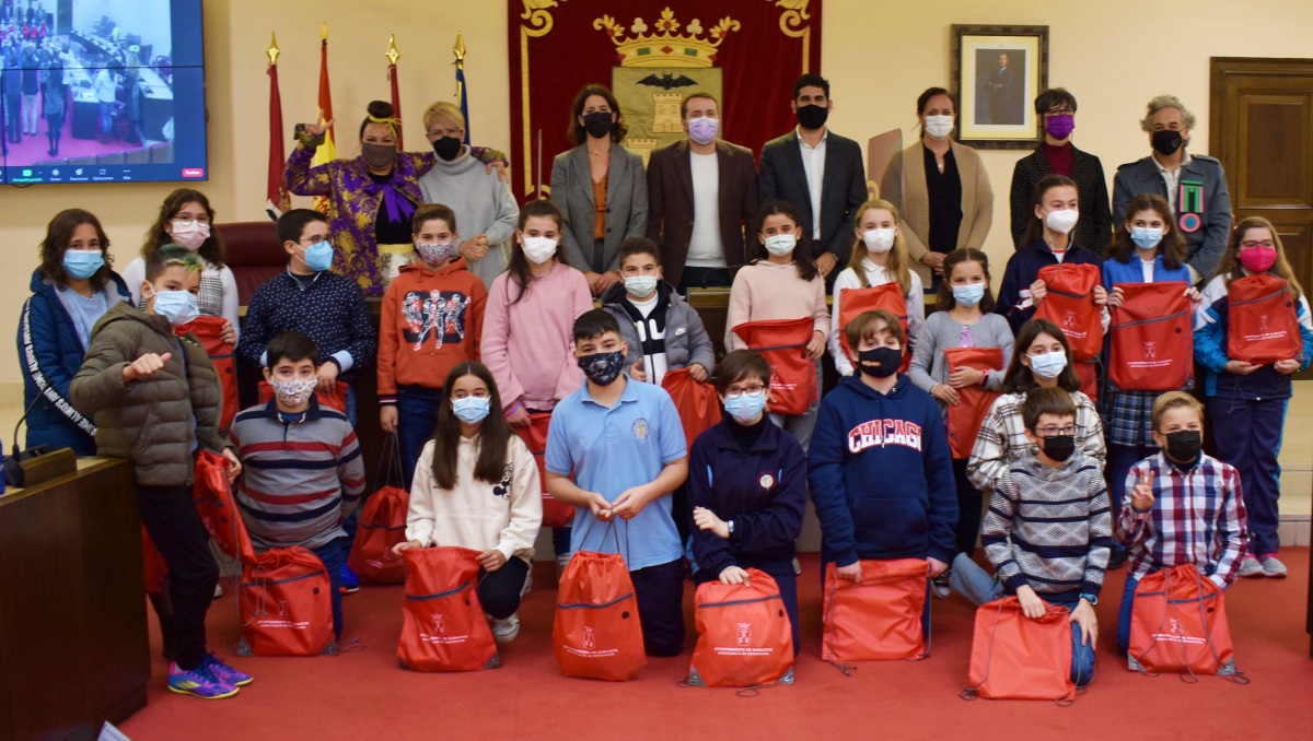 Pleno Infantil en el Ayuntamiento de Albacete