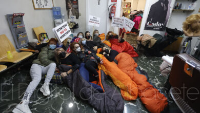 Encierro en una peluqueria de Albacete