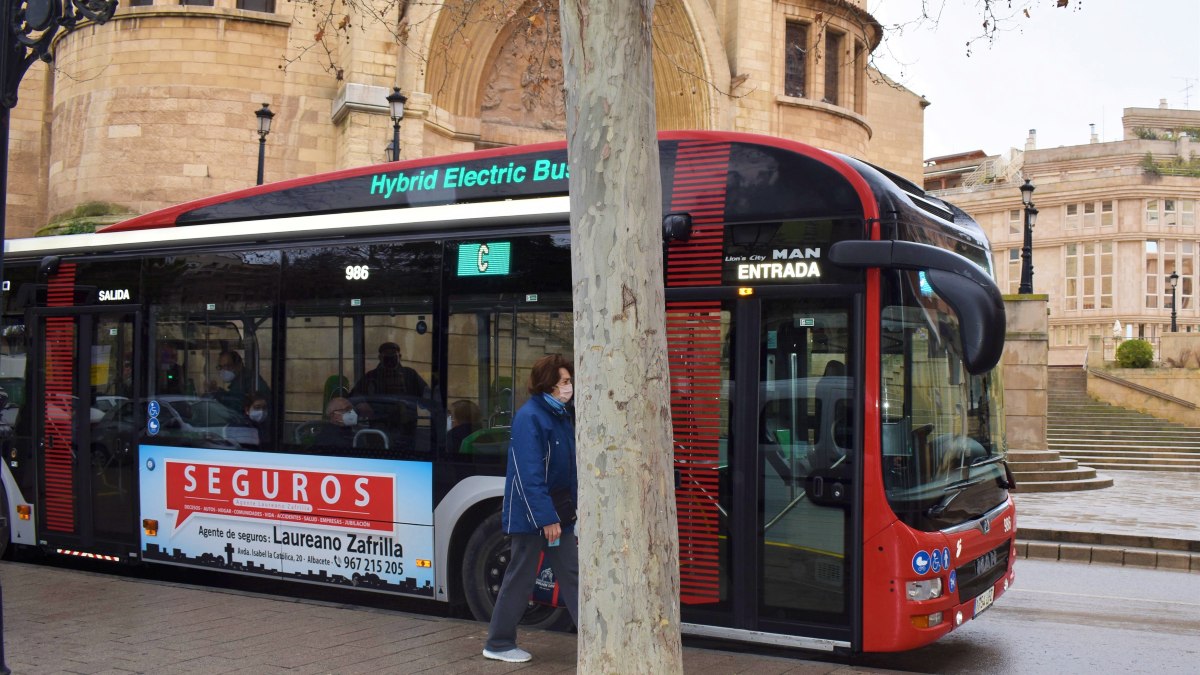 Autobús urbano en Albacete