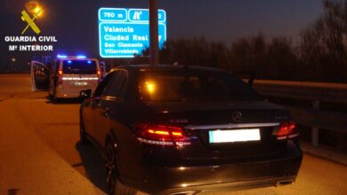 Iba a más de 220 km/h por la autopista que une La Roda y Ocaña