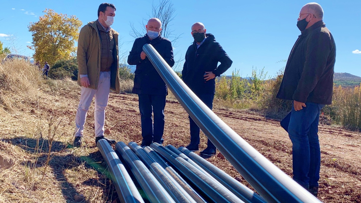 Obra Agencia del Agua en Povedilla