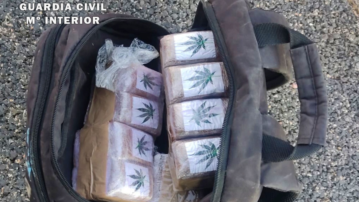 Droga incautada por la Guardia Civil de Albacete
