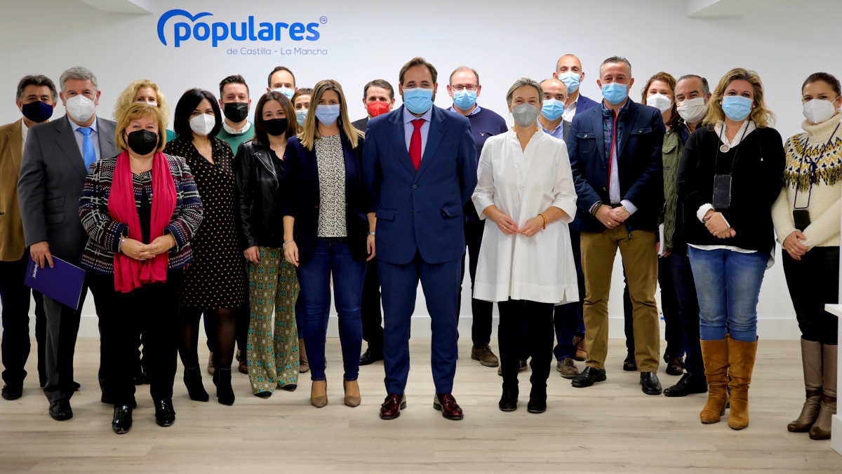 Nuñez y los vocales del PP-CLM