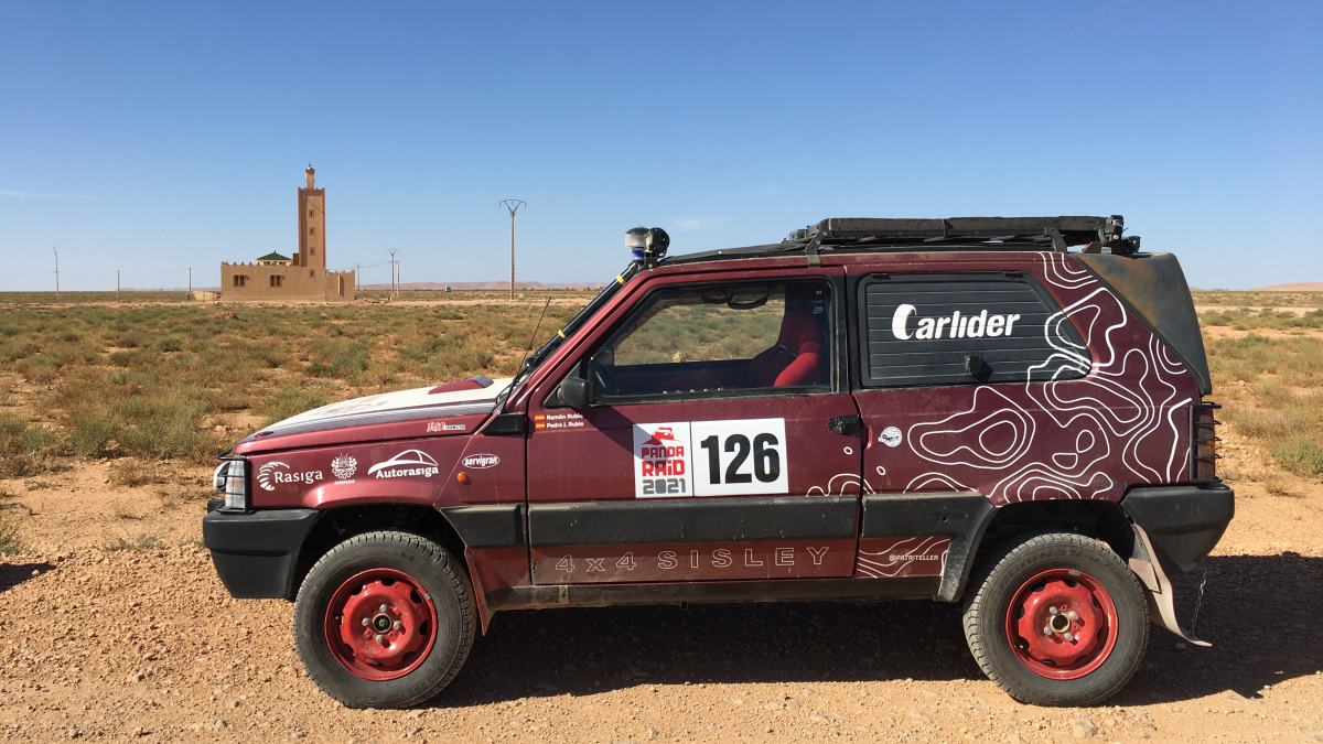 El coche en el que han participado estos hermanos de Barrax