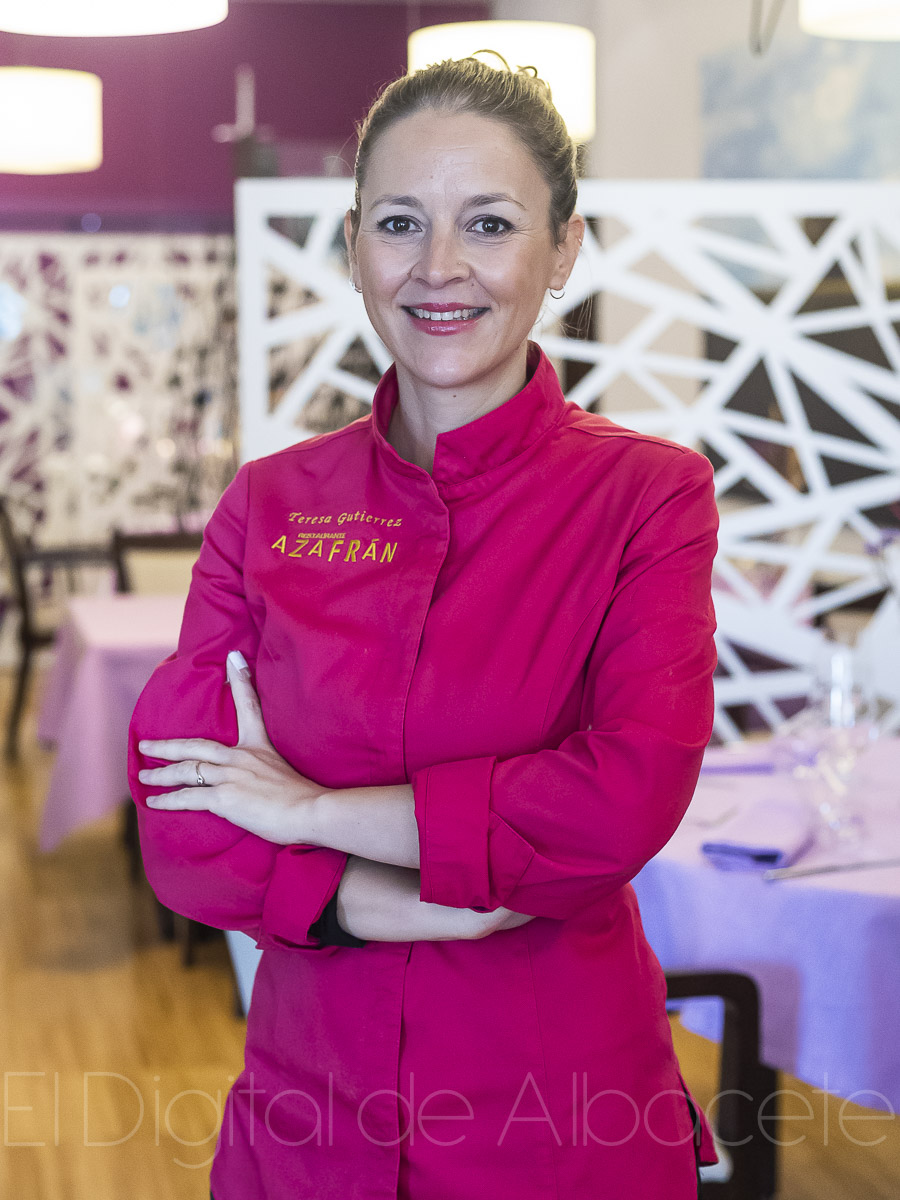 Teresa Gutiérrez, chef del restaurante 'Azafrán' en Villarrobledo