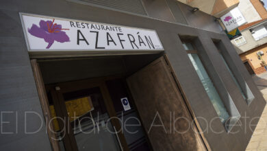 Fachada el restaurante 'Azafrán' en Villarrobledo