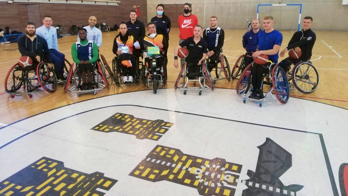 AMIAB recibe en Albacete a la selección de Gran Bretaña de baloncesto en silla de ruedas