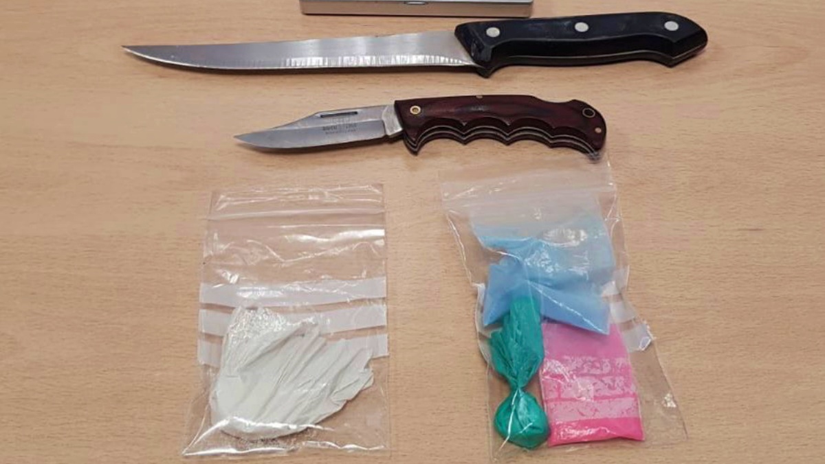 Armas y droga intervenidas por la Policía Local de Albacete