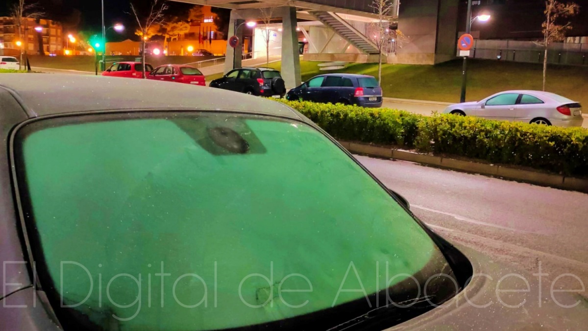 Helada en Albacete