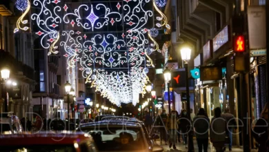 Alumbrado navideño en Albacete