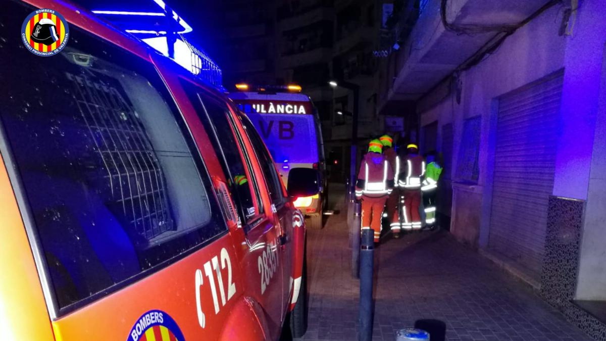 Mueren tres personas intoxicadas por monóxido de carbono en el incendio de una vivienda en Catarroja