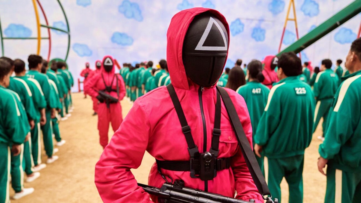 El juego del calamar, una serie de Netflix