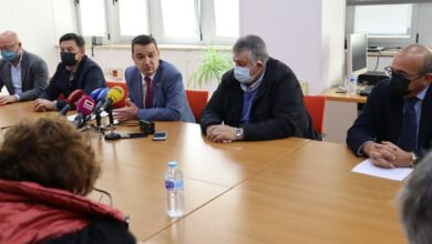 El consejero de Agricultura, Agua y Desarrollo Rural, Francisco Martínez Arroyo, se reúne con los representantes de las Organizaciones Profesionales Agrarias de Albacete (ASAJA, UPA Y COAG)
