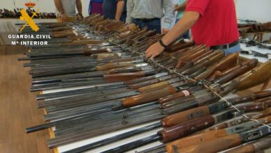 Subasta de armas Guardia Civil de Albacete