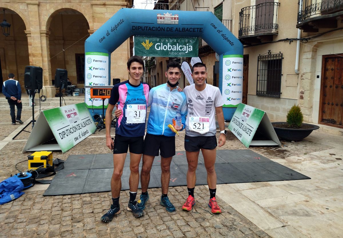 Ana López y Sergio Blázquez vencieron en el VI Trail de Alcaraz
