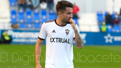 Fran Álvarez, jugador del Albacete Balompié