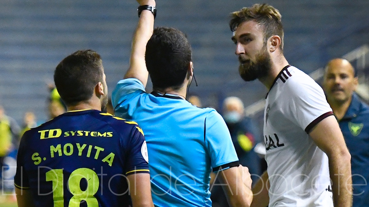 Sergi García, jugador del Albacete Balompié