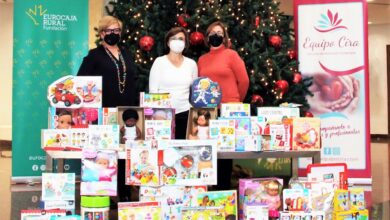 Fundación Eurocaja Rural entrega juguetes educativos a la Asociación Equipo CIRA