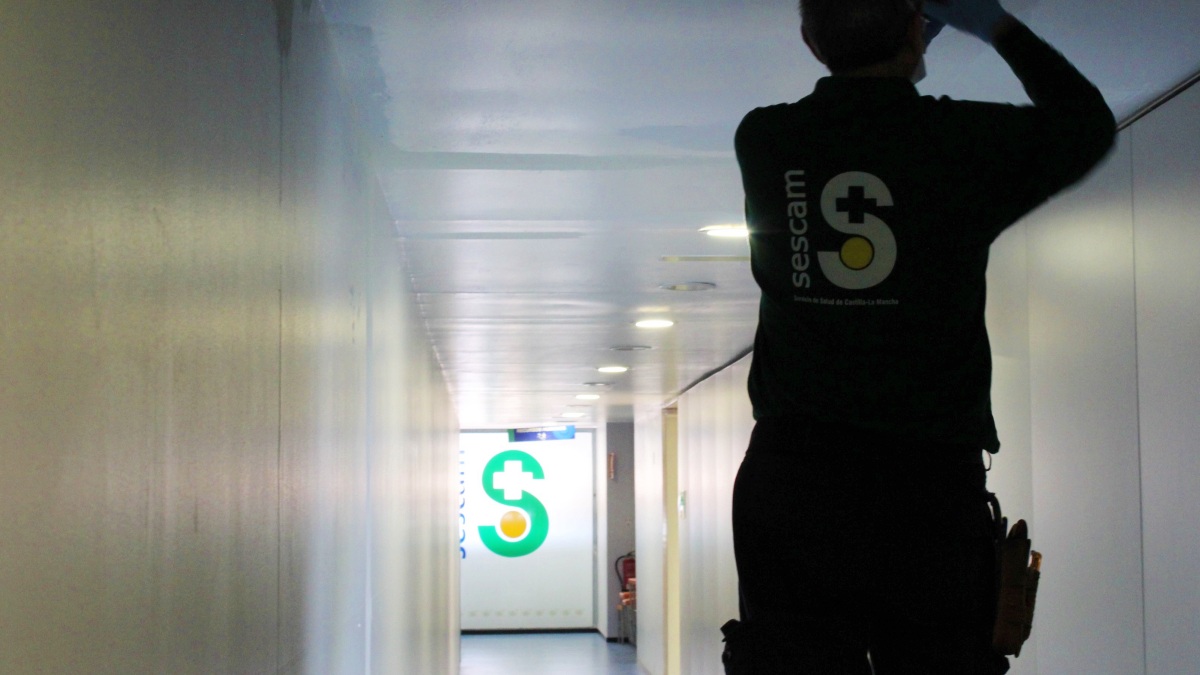 Trabajos de mantenimiento durante la pandemia