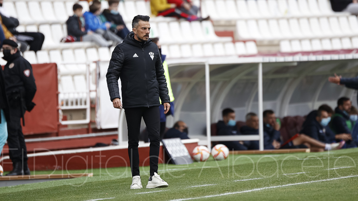 Rubén de la Barrera, entrenador del Albacete Balompié