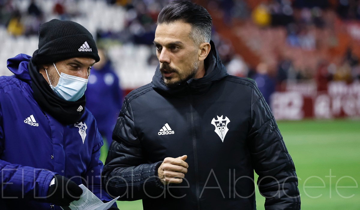 Rubén de la Barrera, entrenador del Albacete Balompié