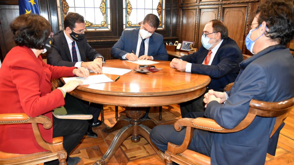 Acto de firma de la operación de crédito para Gestalba 2022