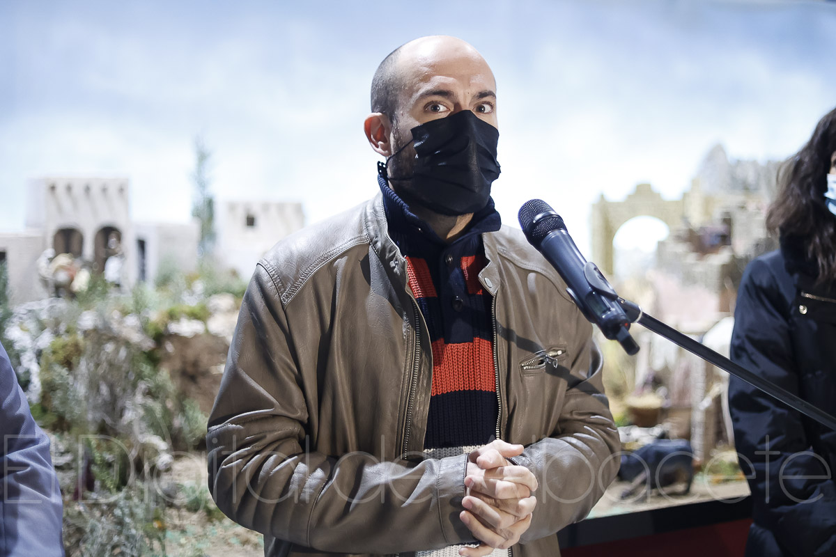 El belenista Alejandro García
