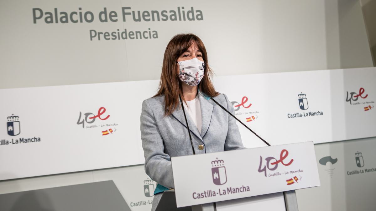 La consejera de Igualdad y portavoz del Gobierno regional, Blanca Fernández / JCCM
