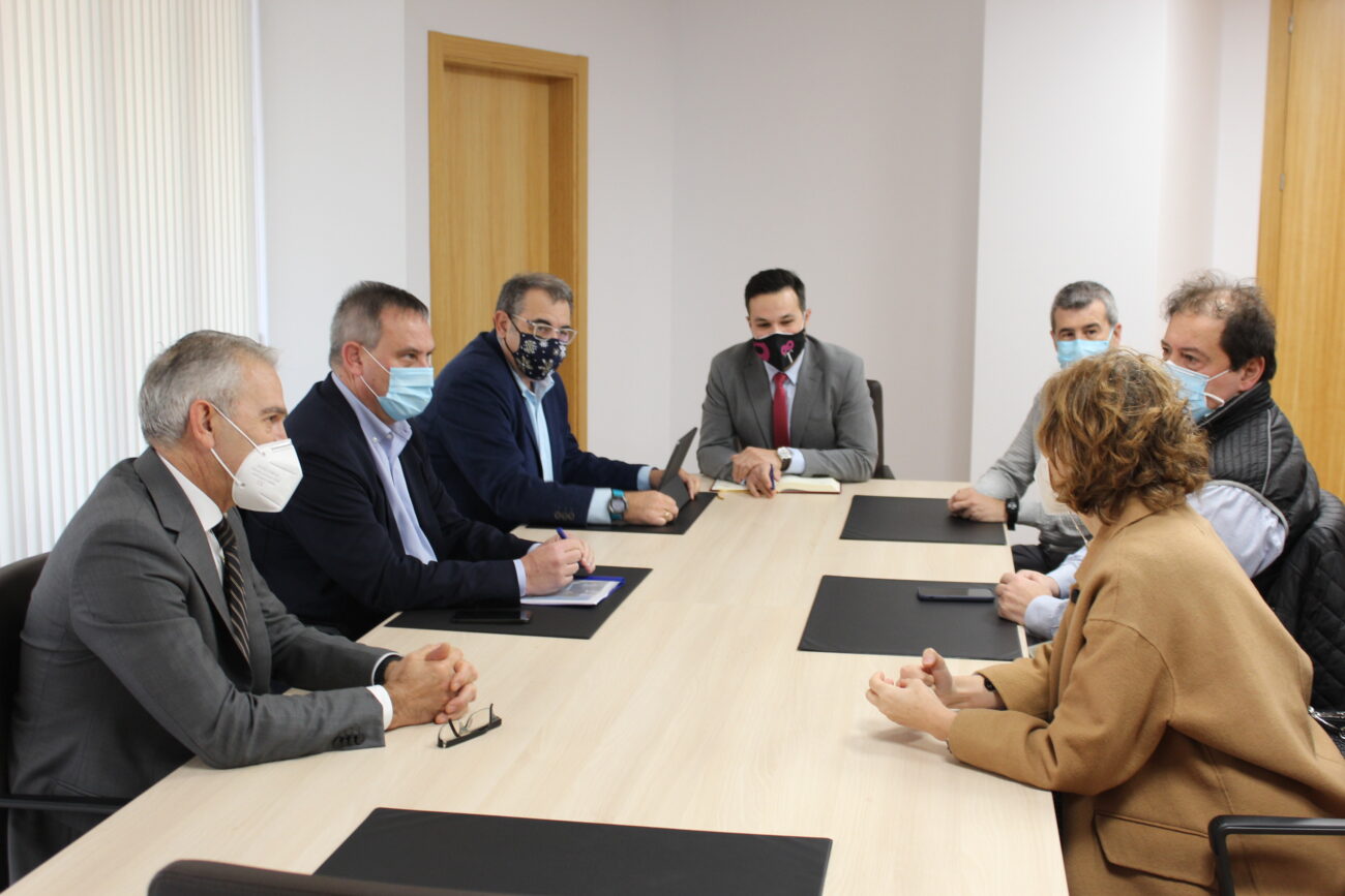 Reunión de trabajo en Tarazona de la Mancha