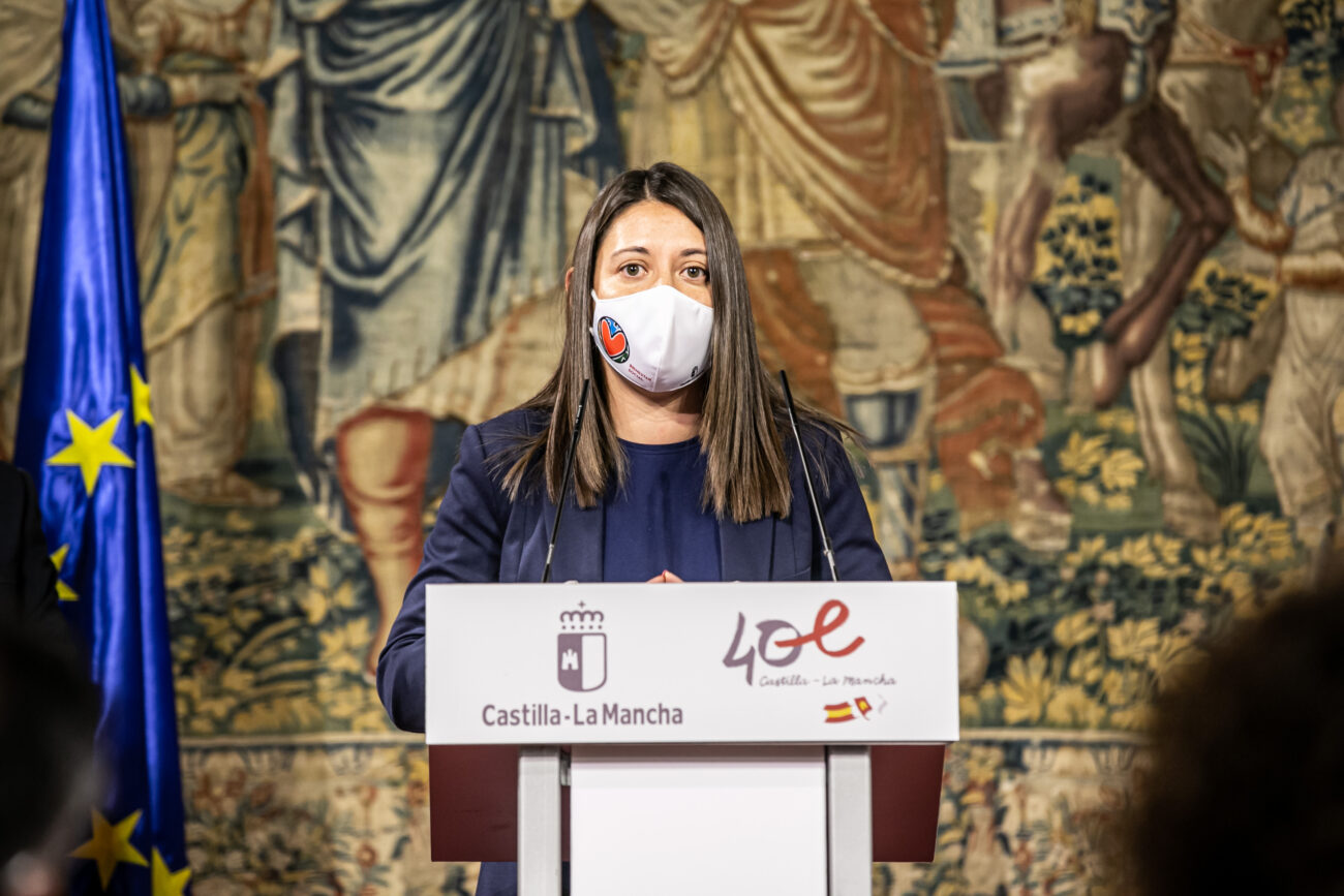 Consejera de Bienestar Social, Bárbara García / JCCM